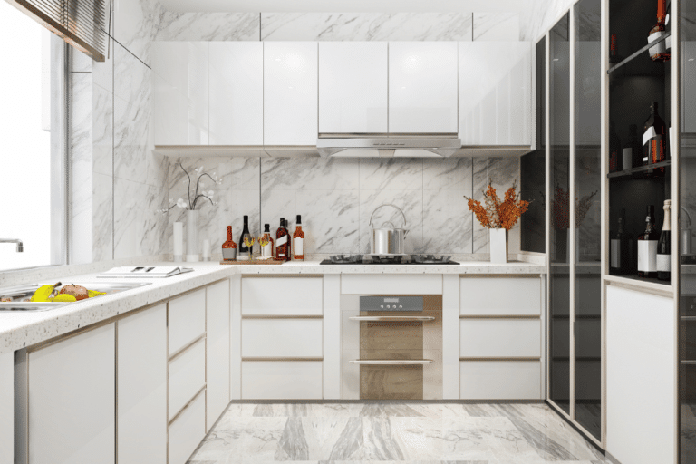 piso para cozinha